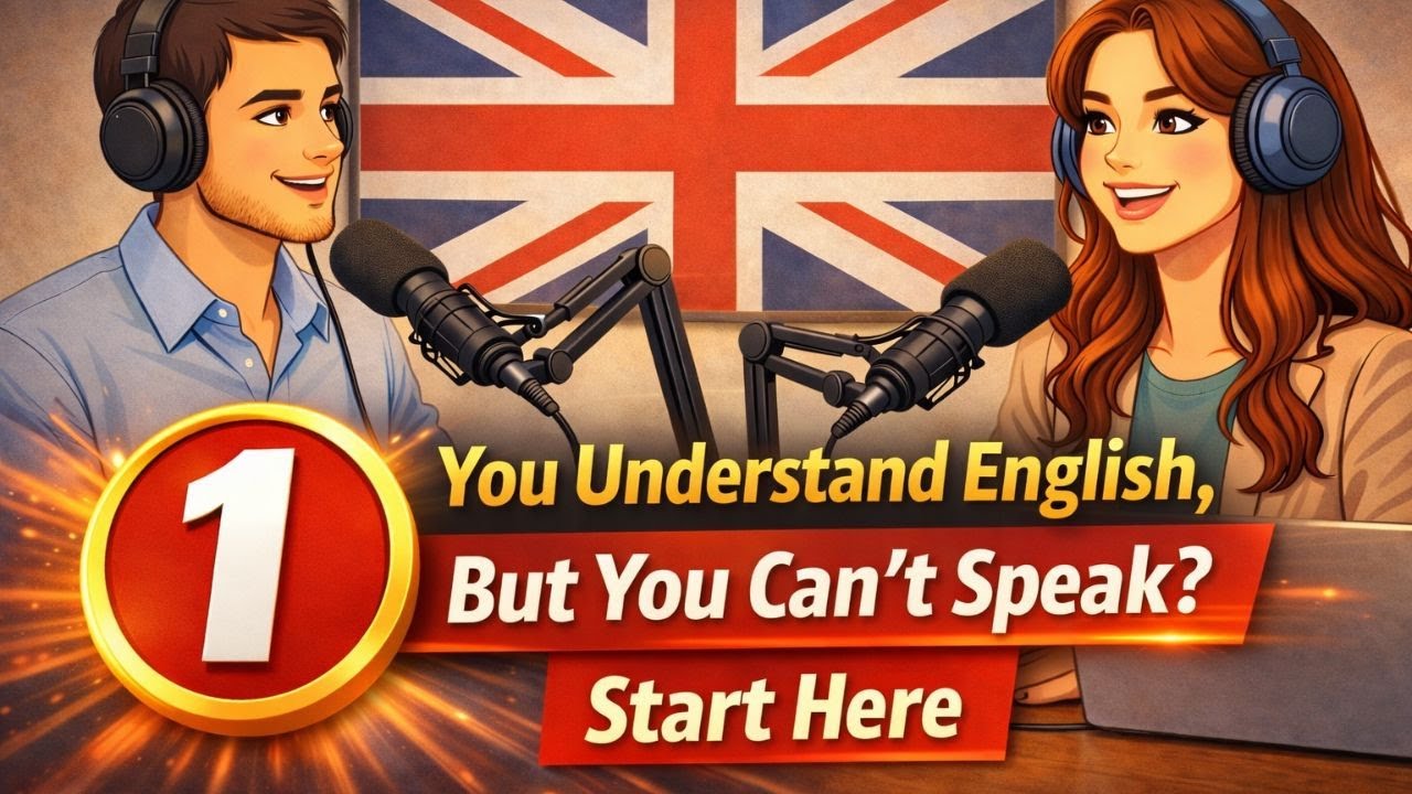You Understand English, But You Can’t Speak? Start Here
