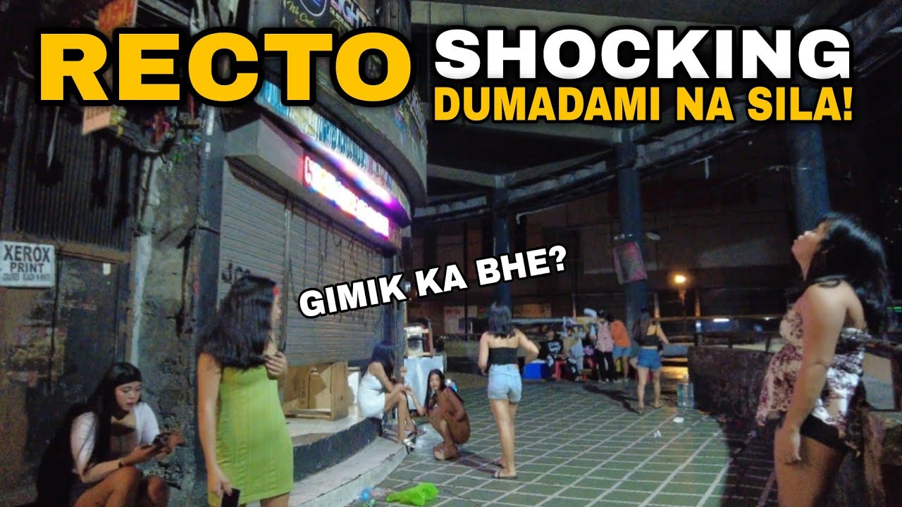 SHOCKING MORE OFFER PRETTY LADIES SCENES RECTO AVENUE MANILA PHILLIPINES🇵🇭