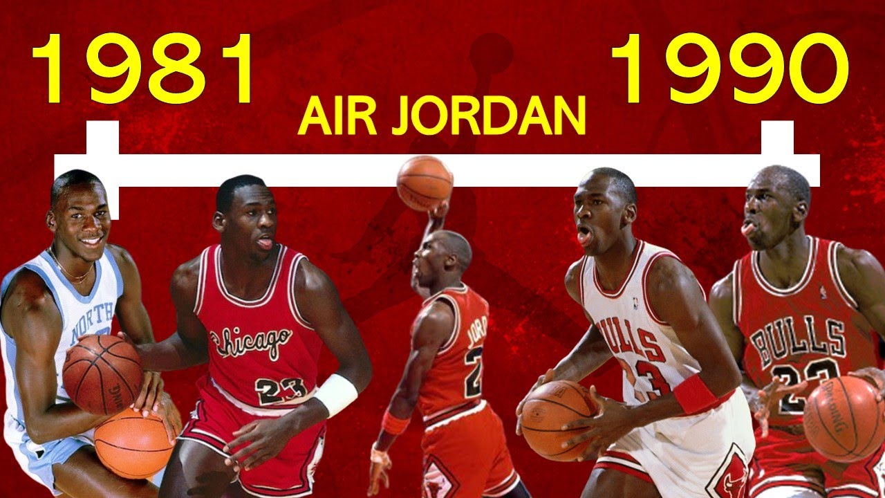 Хронология МАЙКЛА ДЖОРДАНА в 1980-х: AIR JORDAN