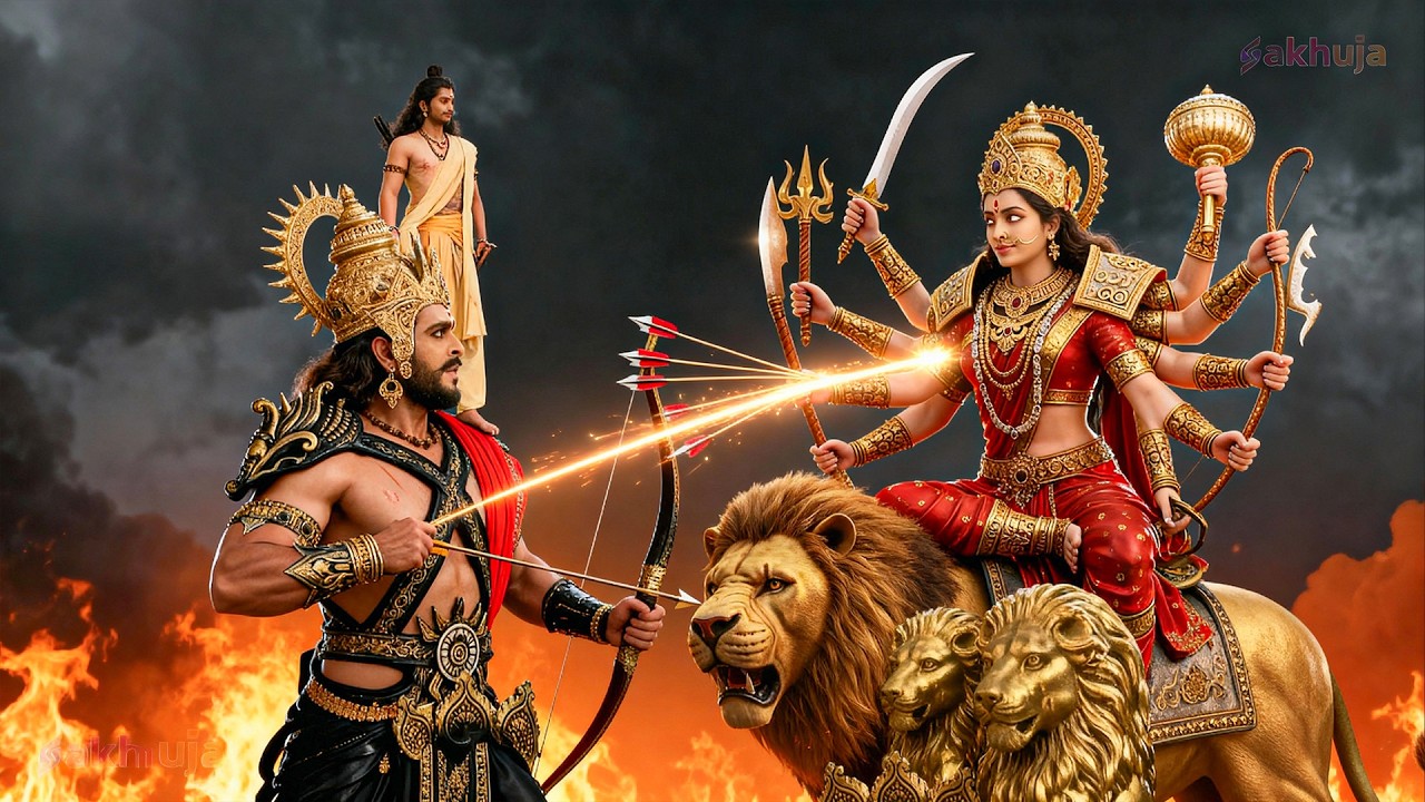 रावण के तीरो से श्री राम और हनुमान जी की रक्षा करने आयी माँ दुर्गा | महाबली हनुमान | Full Episode