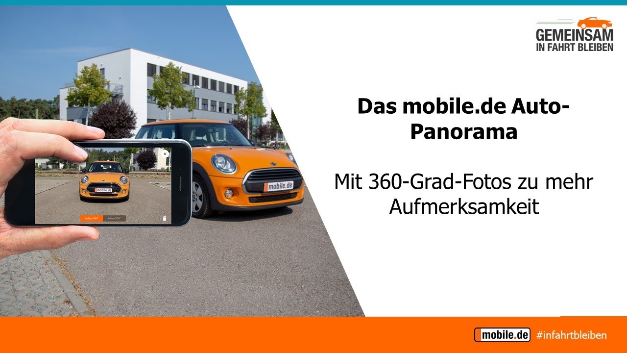 Webinar I 360°Auto-Panorama – Kunden rundum beeindrucken und informieren | mobile.de