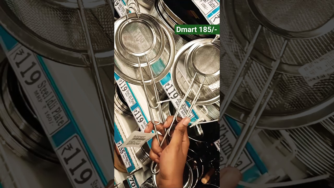 Dmart | 50% off | stainless steel bartan | kitchen organiser items | #shopping #items #dmart.