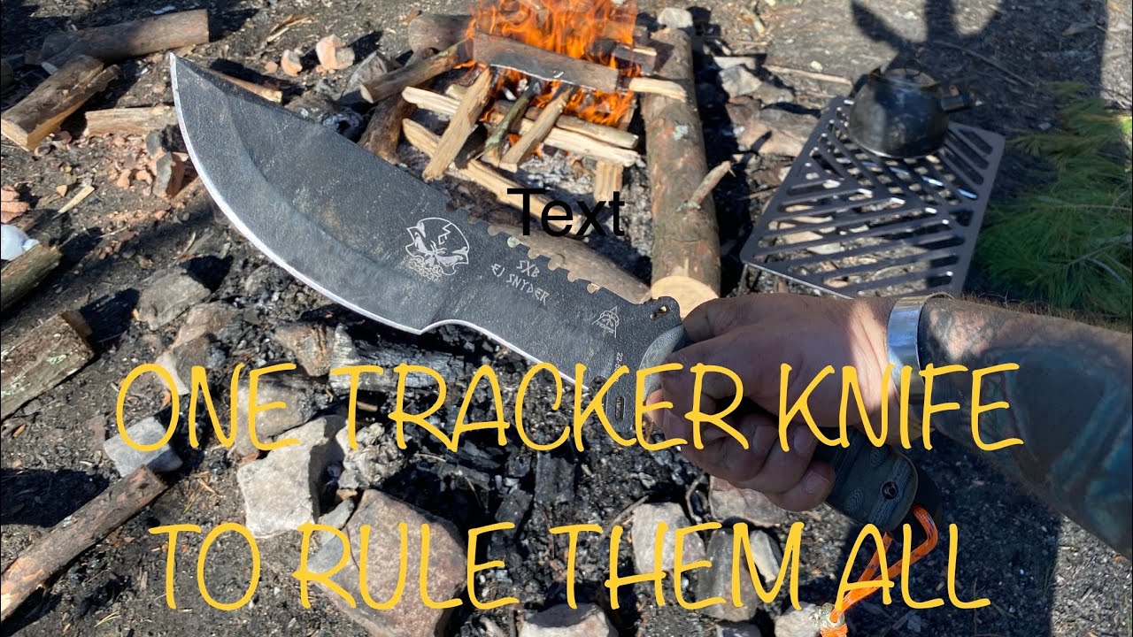 Tops SXB SKULLCRUSHER. Tracker Knife Killer.