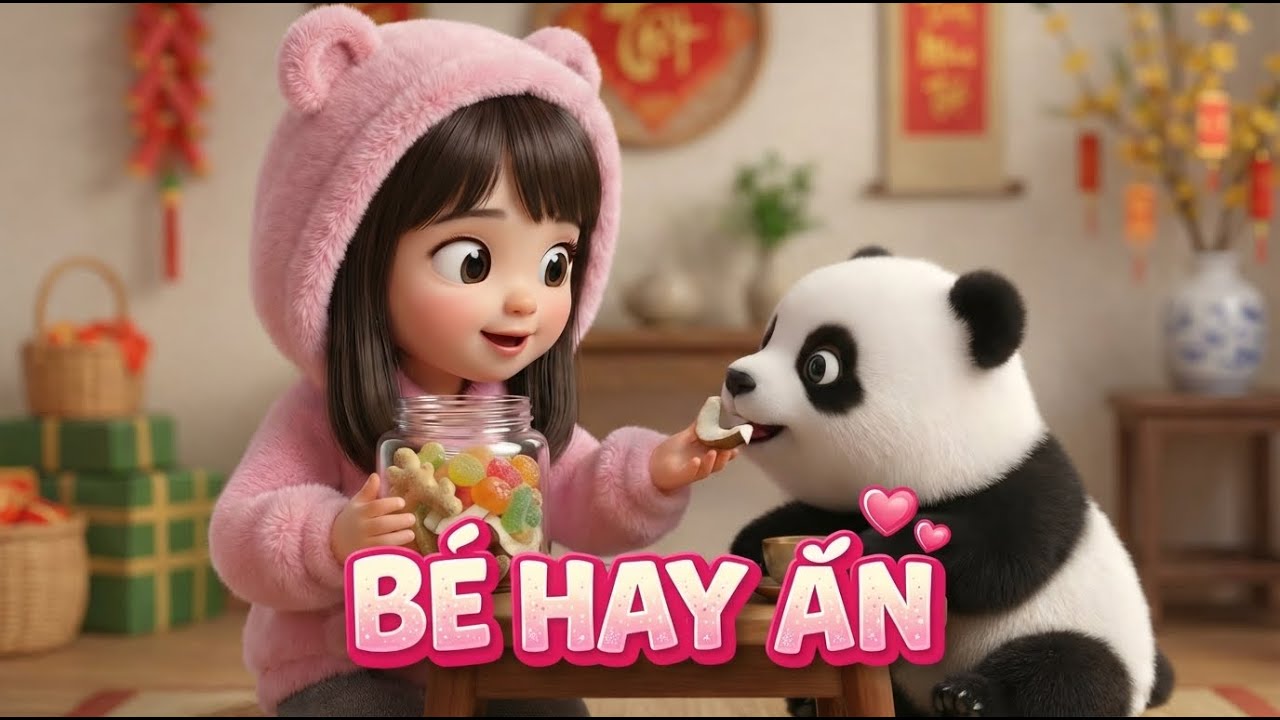 Ông Bà Cười Lúc Xuân Sang 🌸 Nhạc Tết Thiếu Nhi Vui Nhộn Bé Hay Ăn Chóng Lớn | Thaoo