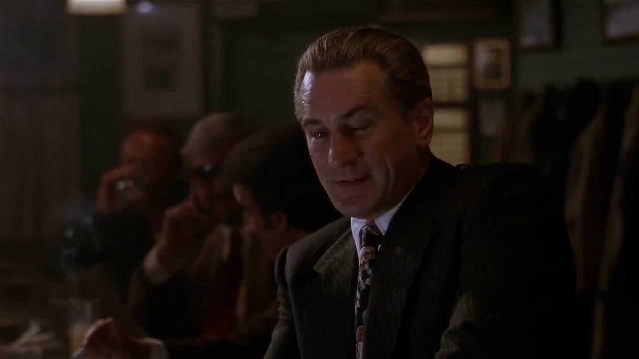 Goodfellas - DeNiro smoking bar scene - cream - sunshine of your love