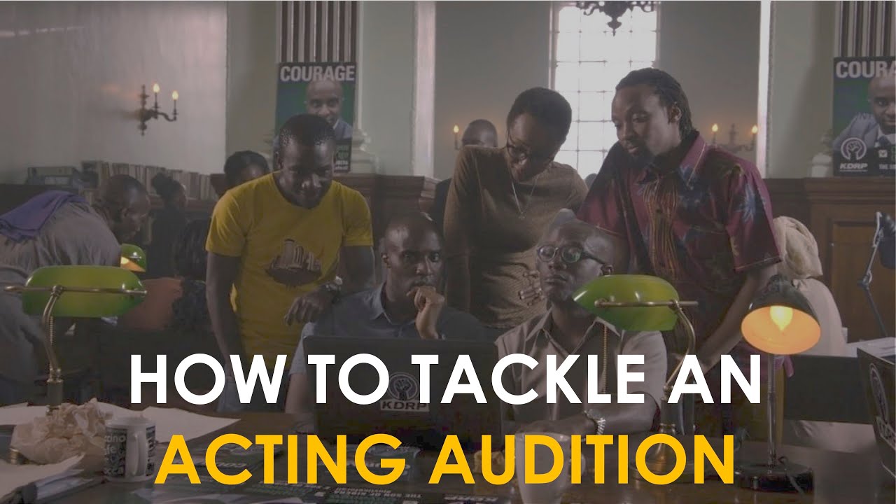 How to tackle an acting audition with Paul Ogola