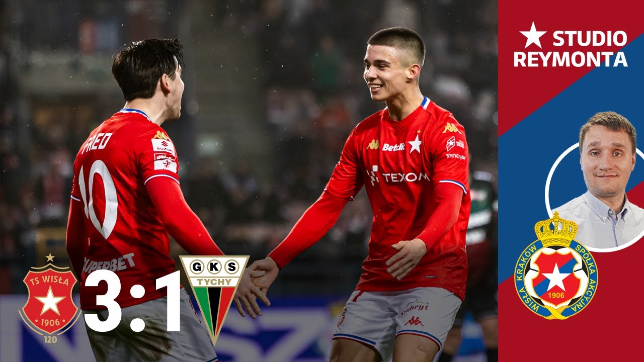 WSZYSTKO NA GŁOWIE KUZIEMKI. WISŁA KRAKOW - GKS TYCHY 3:1 | STUDIO REYMONTA