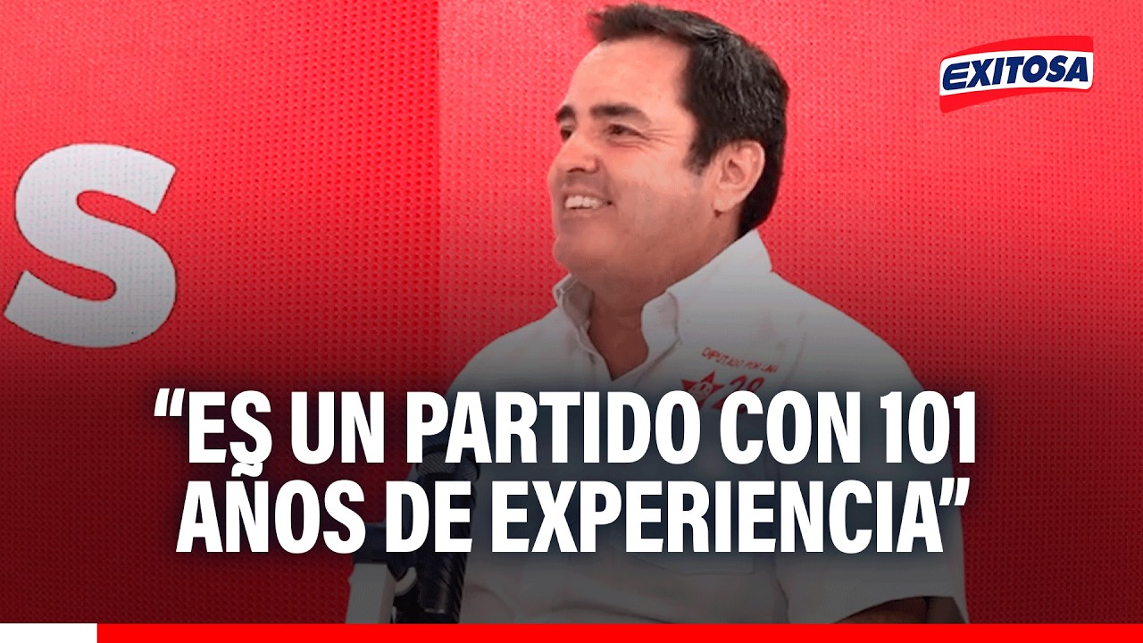 🔴🔵 Martín Osores asegura que el APRA es de izquierda democrática: “Tenemos una ideología”