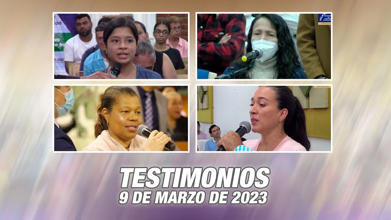 Testimonios 9 de marzo de 2023 - Iglesia de Dios Ministerial de Jesucristo Internacional