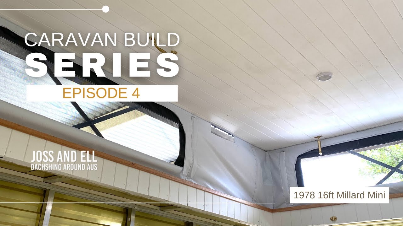 Episode 4 - Restoring The Roof | Caravan Build Series | 1978 Millard Mini Pop Top