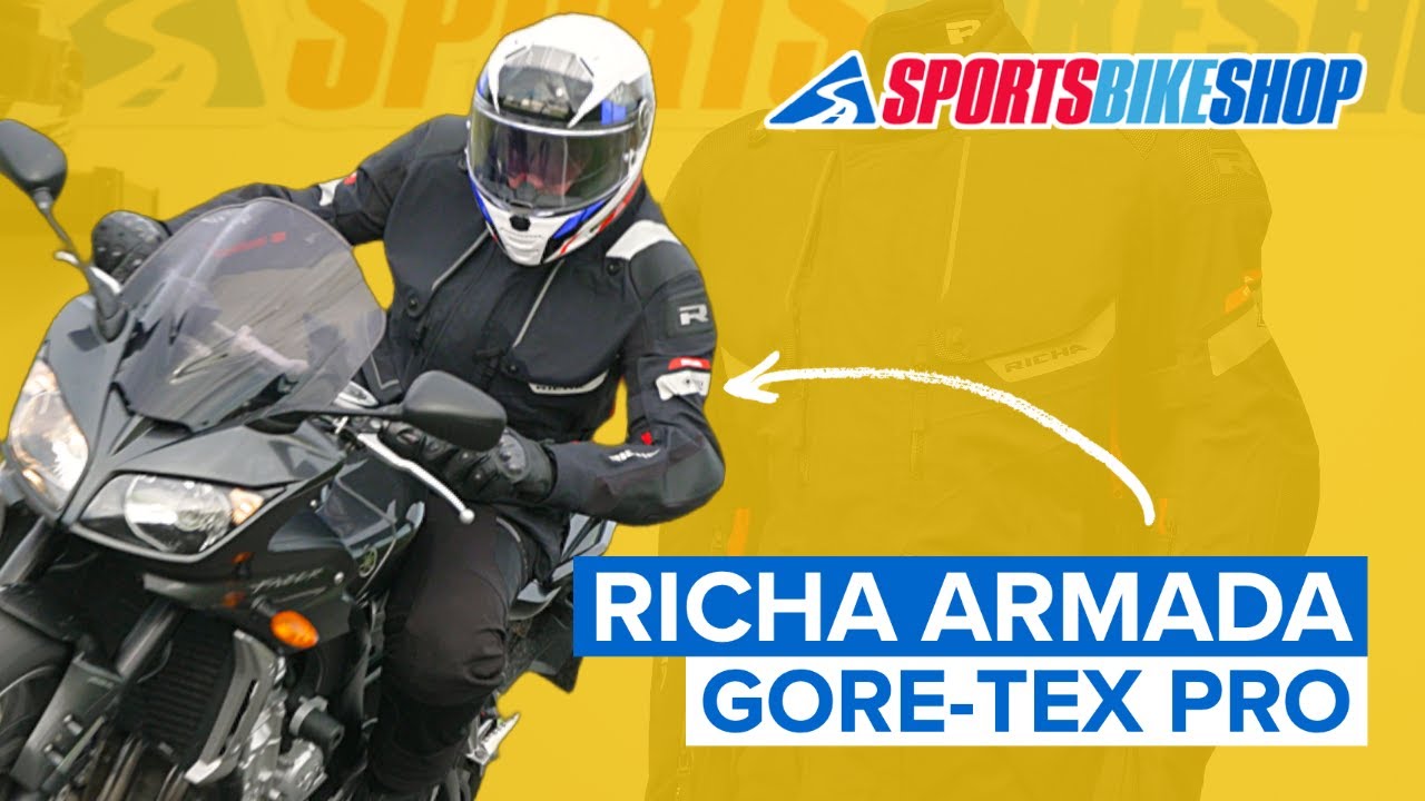 Обзор мотоциклетной куртки Richa Armada GTX Pro — Sportsbikeshop
