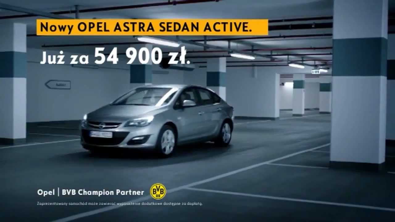 Lewandowski, Piszczek, Błaszczykowski from Borussia Dortmund Opel Astra Sedan Active