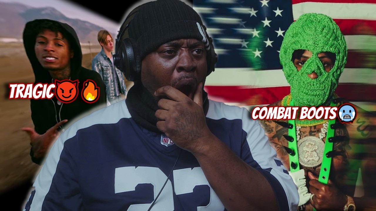 Unk Reacts: NBA YoungBoy – Tragic & Combat Boots 😳 | MalReactTV Reaction