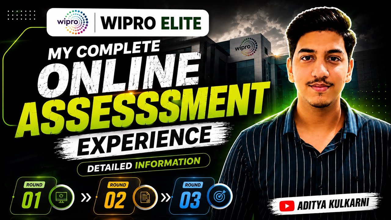 Wipro Elite NTH Online Assessment 2025 Full Process | Aptitude, Coding, WET | Fresher Experience