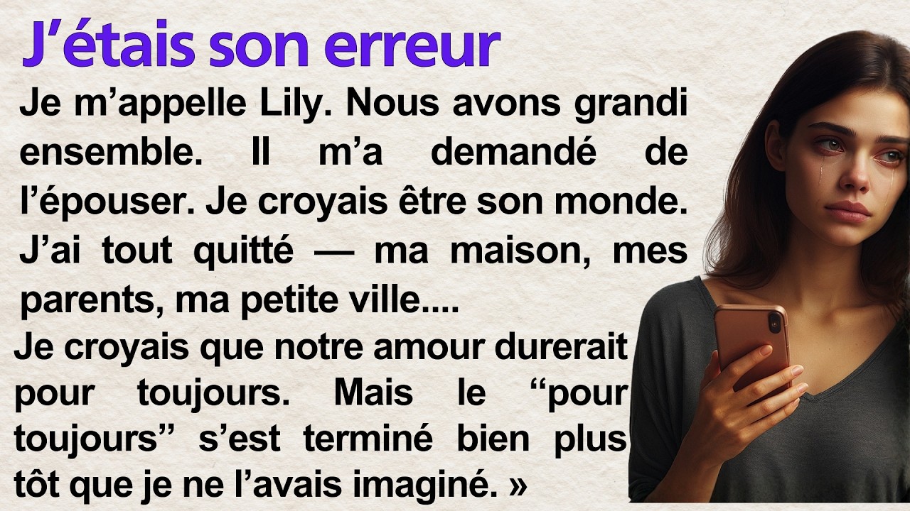 💔 My First Love Was Never Mine | Learn French Through Simple Story (A1&ndash;A2) | Frenchy Tales 🇫🇷