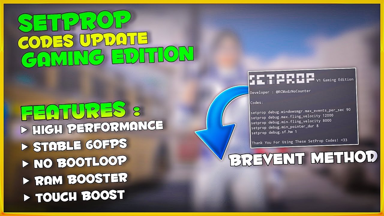 🔧 SetProp Commands - Gaming Edition V1 | Fix Lag & FPS Drops | Improve Fling Velocity | NO ROOT