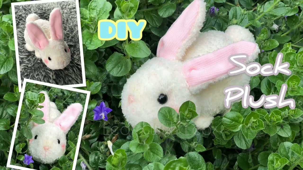 DIY Easy Soft Fluffy Squashy Kawaii Rabbit Bunnies #cutebunnies #diycraft #Easytosew #funcrafts