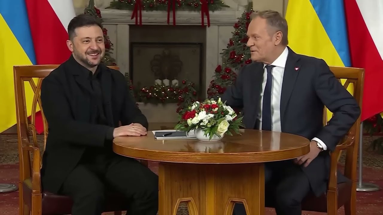AKT POGARDY WOBEC POLAK&Oacute;W? Zełenski milczy po uwielbieniu UPA, a Tusk unika tematu!