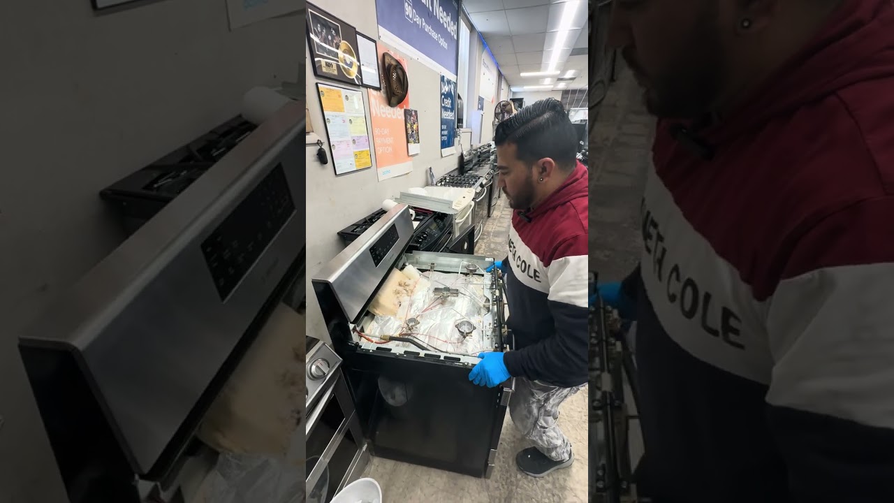 Cómo cambiar el sensor de temperatura del horno de una estufa Samsung de gas