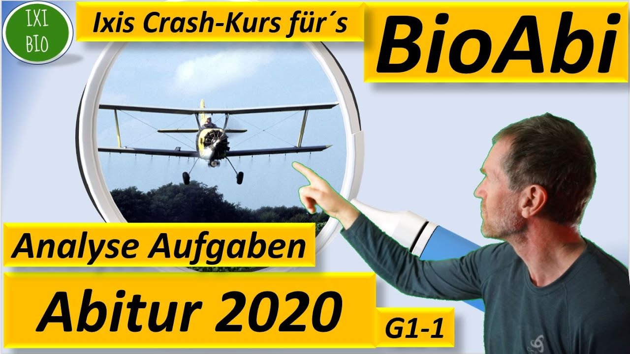 Training Bio Abitur 2022 - Abitur Biologie 2020 analysiert - chemische Synapse - Insektizide