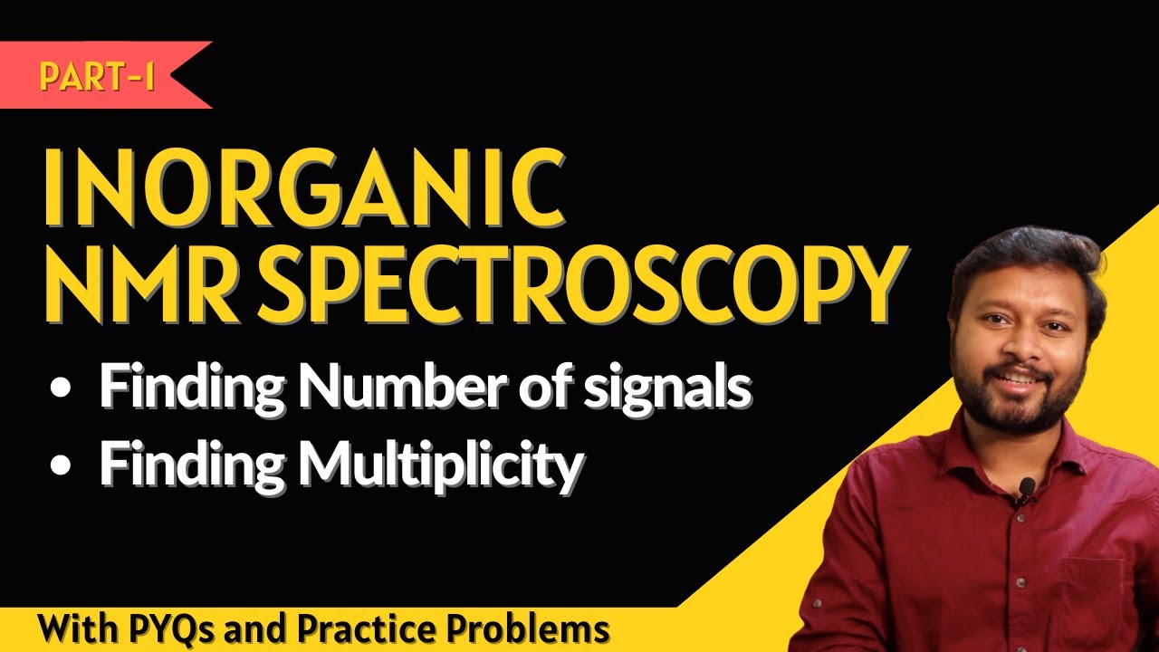 Inorganic NMR Spectroscopy (Part-1) | Number of Signals & Multiplicity | Inorganic Spectroscopy