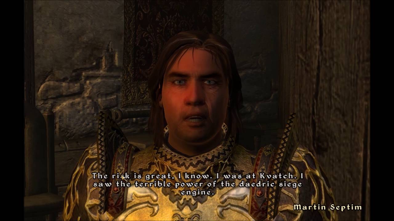 The Elder Scrolls IV: Oblivion | Martin Septim's drastic plan, and words for the Hero of Kvatch