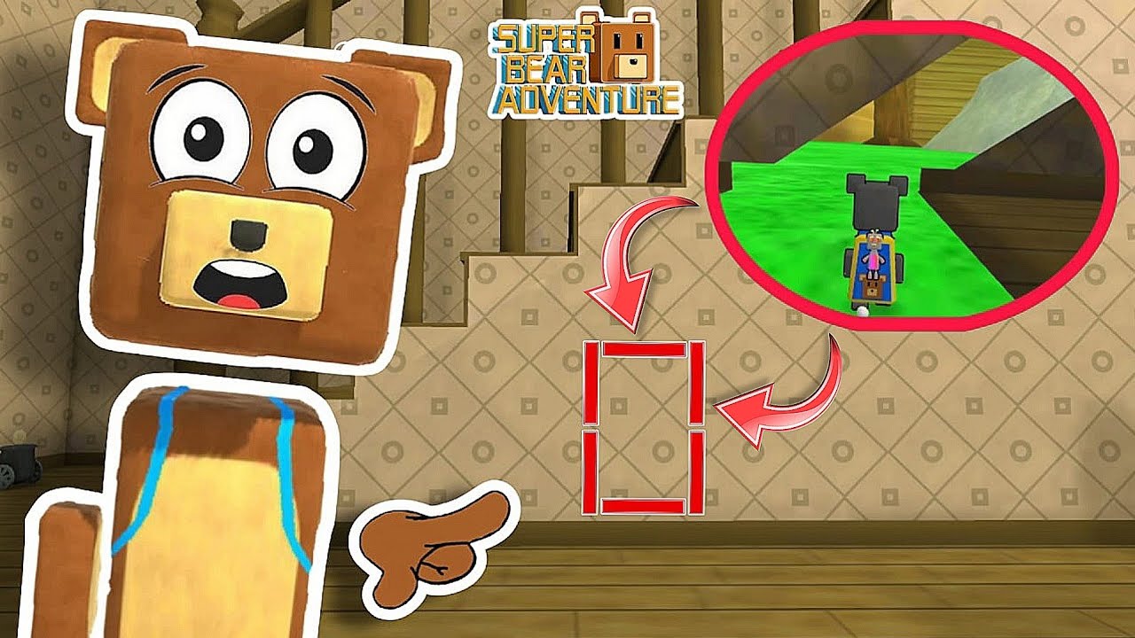 🔥СЕКРЕТНЫЕ МЕСТА, КОТОРЫЕ НИКТО НЕ ЗНАЕТ В SUPER BEAR ADVENTURE😱