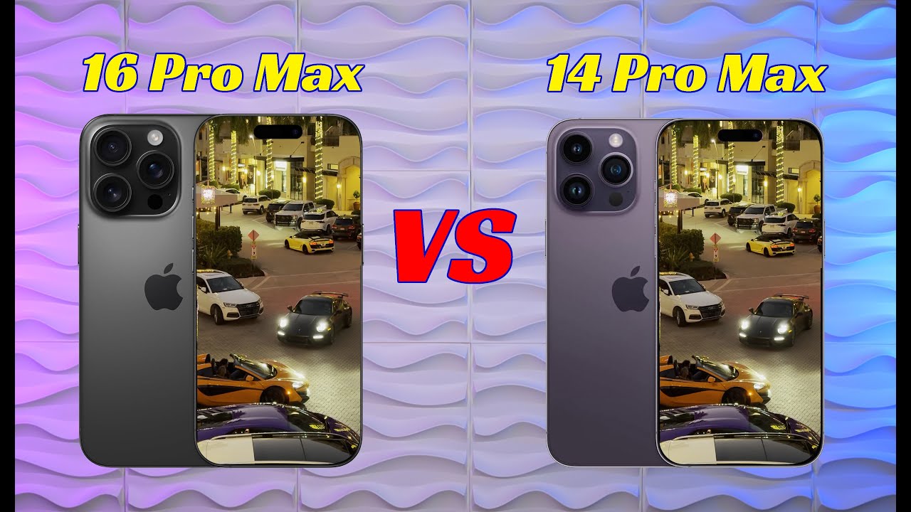 iPhone 16 Pro Max vs iPhone 14 Pro Max  | 4K Camera Comparison