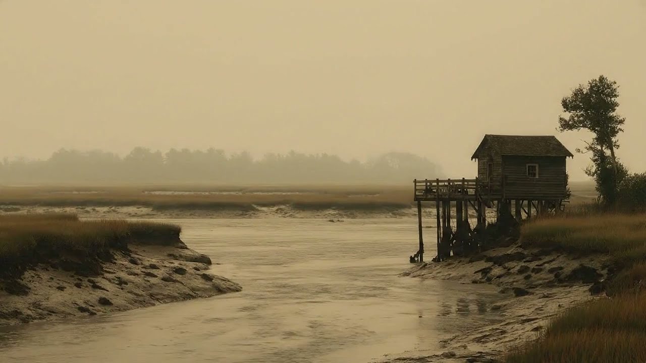 Ethereal Misty Shore Haven 🌲 Relaxing Classical Music for Sleep (1 Hour)