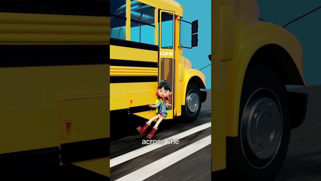 Girl Dragged by the Bus😮