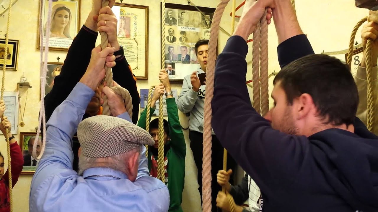 Campane di Villafranca Padovana (Pd)- suono manuale.