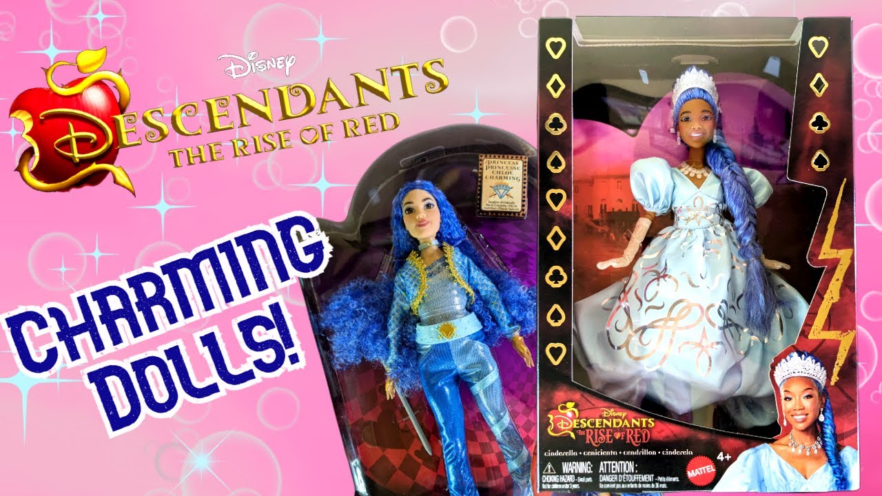 Cinderella and Chloe Charming! | The Descendants Rise of Red - Fashion Doll | Adult Collector Review