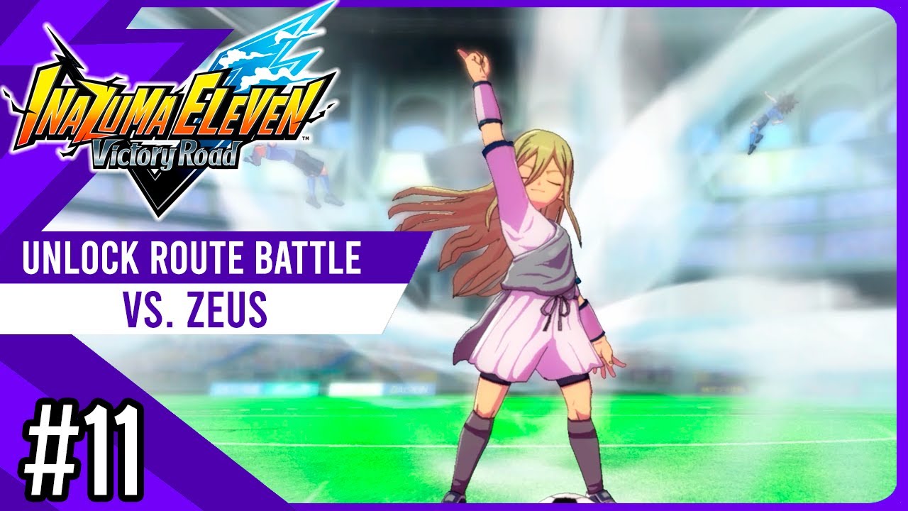 God vs Majin! Zeus vs My Team | UNLOCK ROUTE #1 | Inazuma Eleven Victory Road