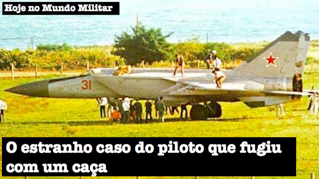 O curioso caso do piloto que fugiu com um caça