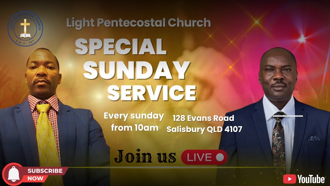 Welcome To Light Pentecostal Church Service Online
