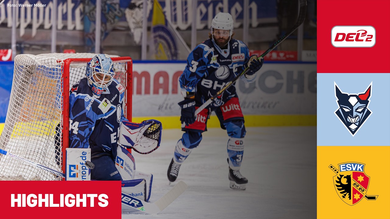 DEL2: Blue Devils Weiden kontra ESV Kaufbeuren, mecz 5 | Przegląd najważniejszych wydarzeń