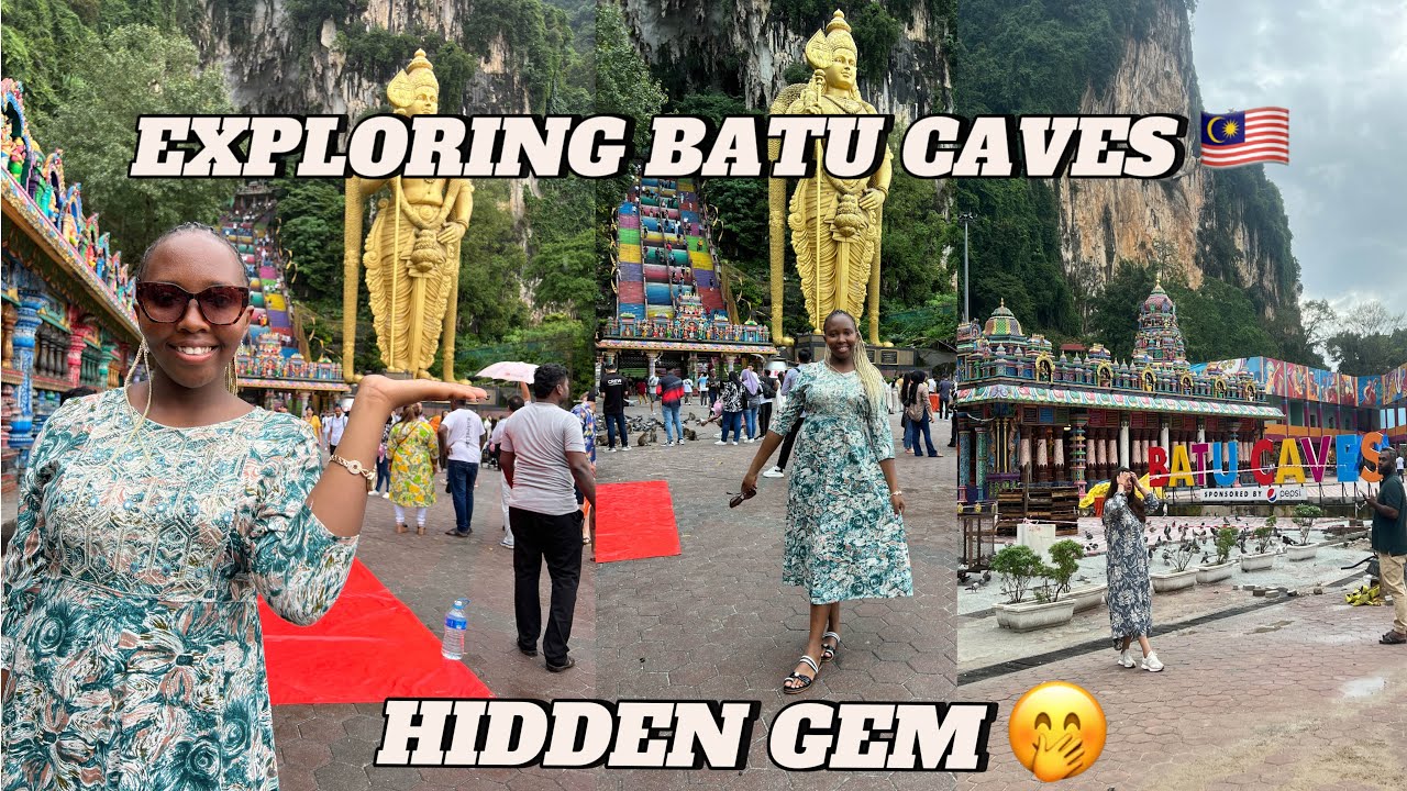 EXPLORING BATU CAVES MALAYSIA 🇲🇾HIDDEN GEM FOR THE FIRST TIME 💯 🥰