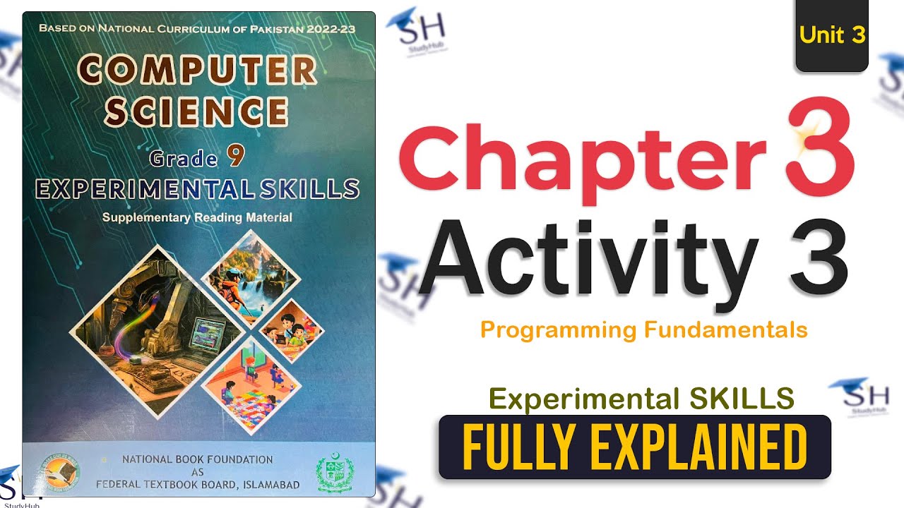 Class 10 Computer Science Practical: Chapter 3 Activity 3 &ndash; Federal Board NBF Explanation