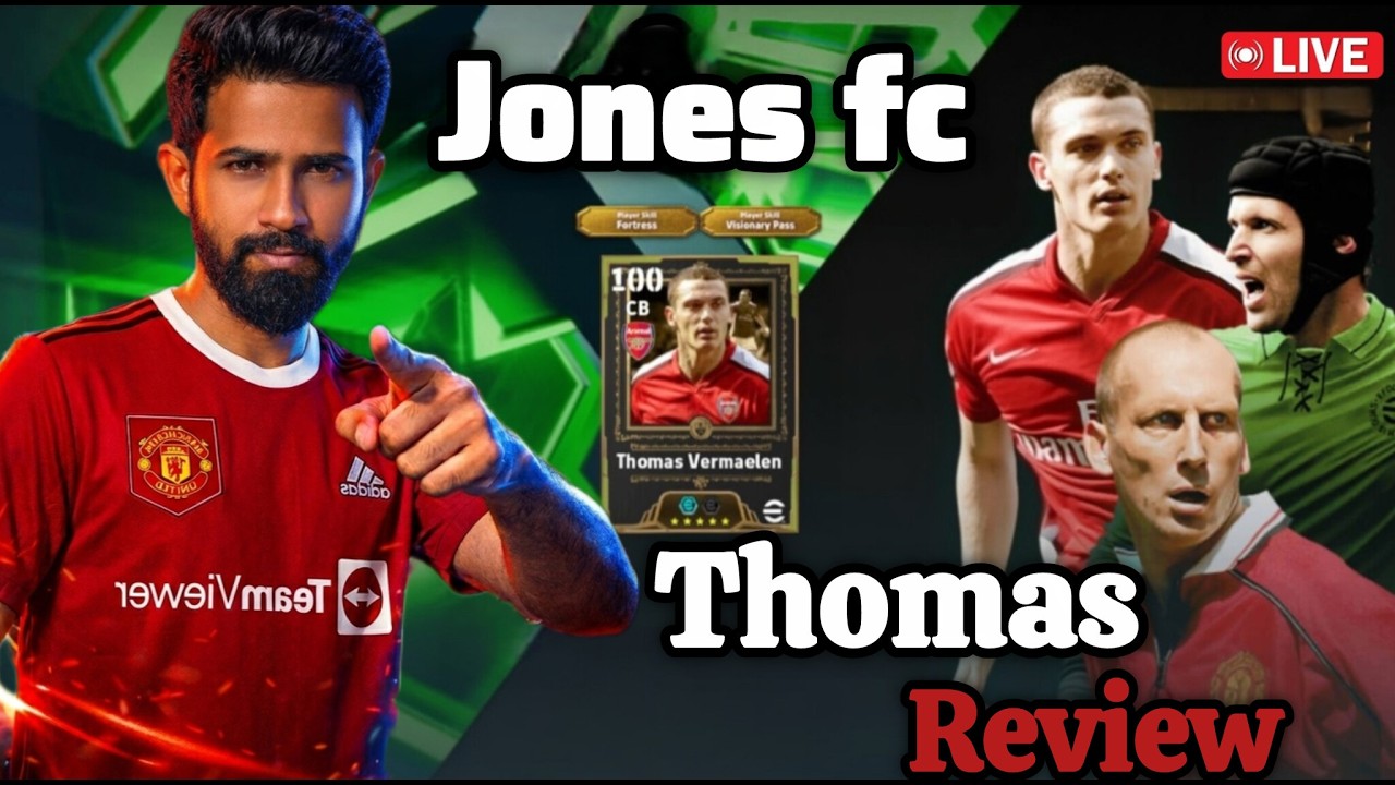 Live  |  Thomas vermaelen Review | Div Push and Pack Review | #tamil#konami#efootball2026