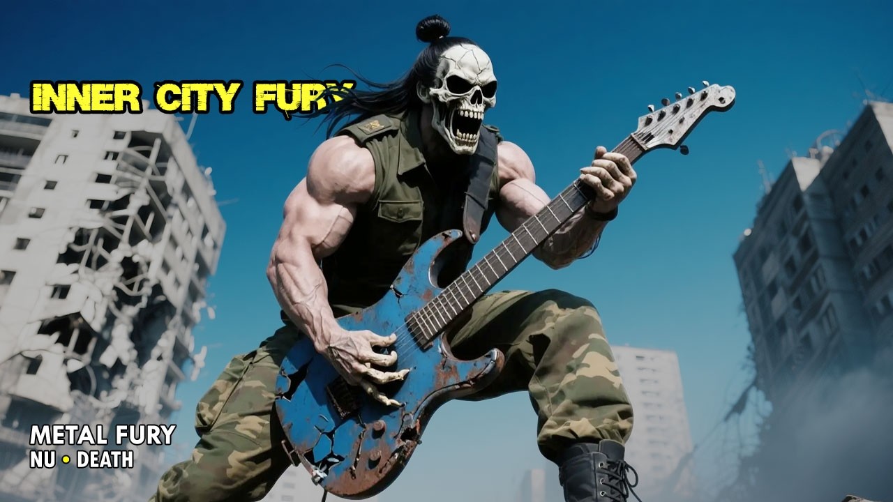 Inner City Fury &ndash; Savage Riffs & Relentless Drum Power | Nu Metal Instrumental Mix