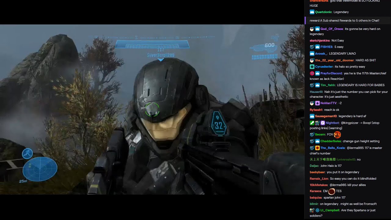 Jerma Streams [with Chat] - Halo: Reach [with Joel (Vargskelethor)] and AMID EVIL (Part 2)
