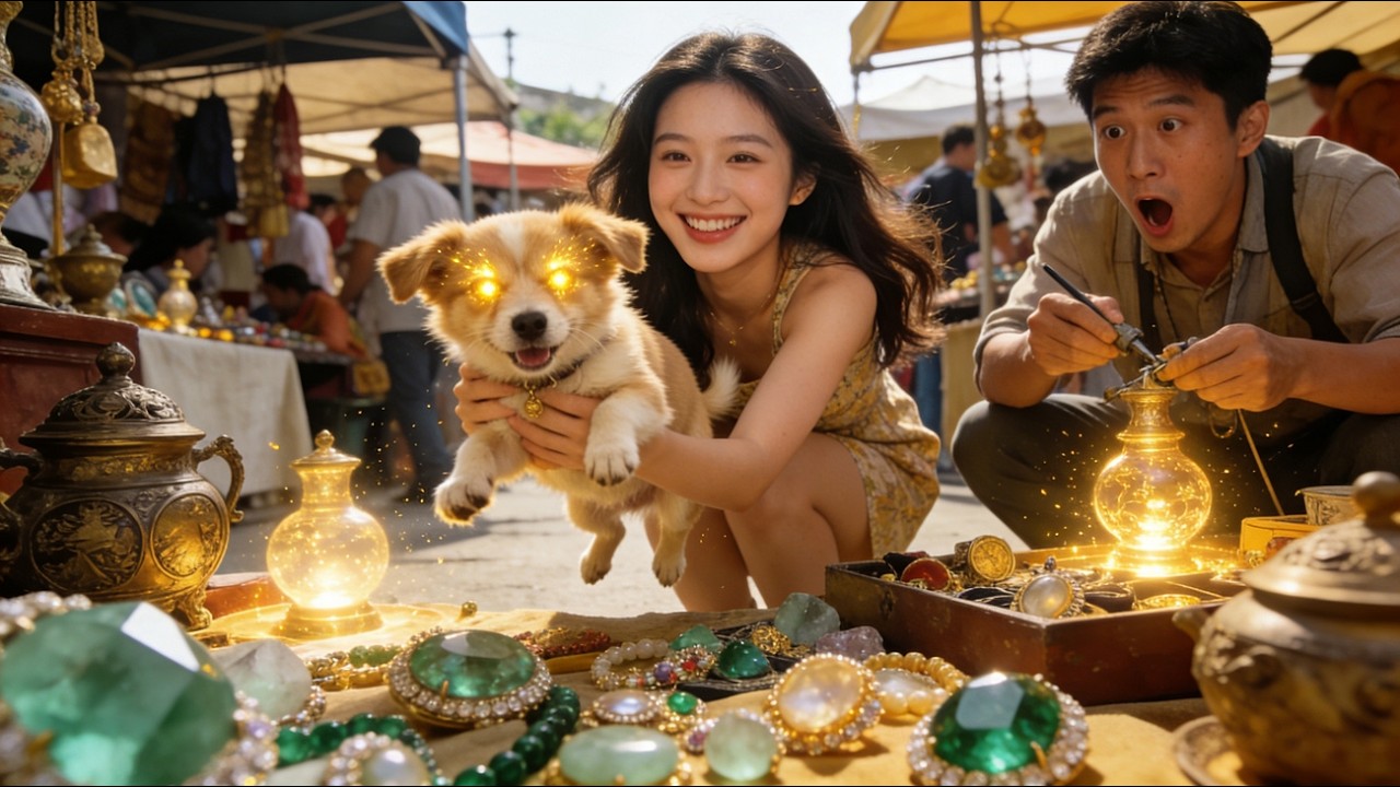 🔥進城打工被哮天犬砸中！狗借我透視眼撿漏，我幫狗恢復修行──一人一狗，從此走上人生巔峰!#热门短剧 #精彩影视 #短剧全集 #新剧