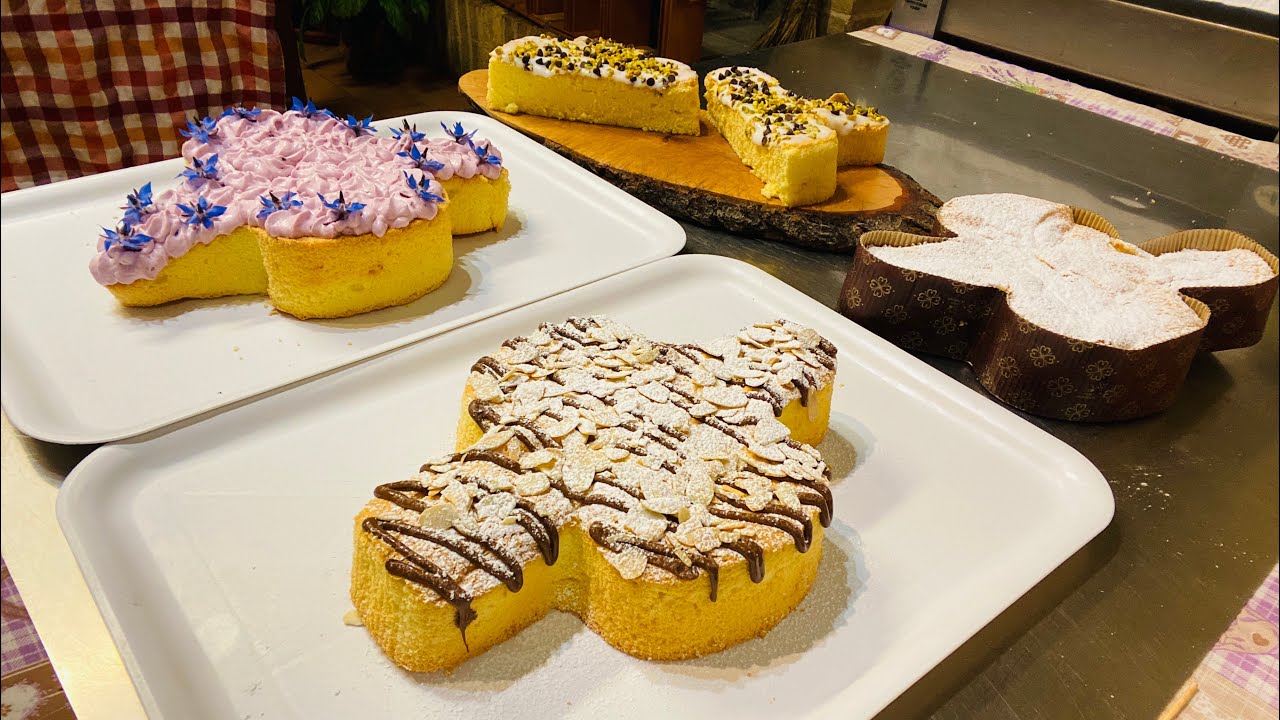 Chiffon Cake nello stampo della colomba, ￼spettacolare, come ￼una nuvola ￼￼