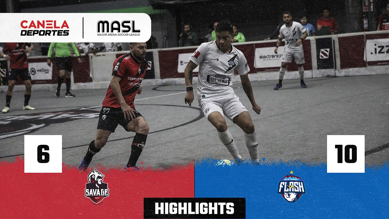Resumen y goles | Chihuahua Savage vs Monterrey Flash | 7 de Marzo 2024 – MASL | Canela Deportes
