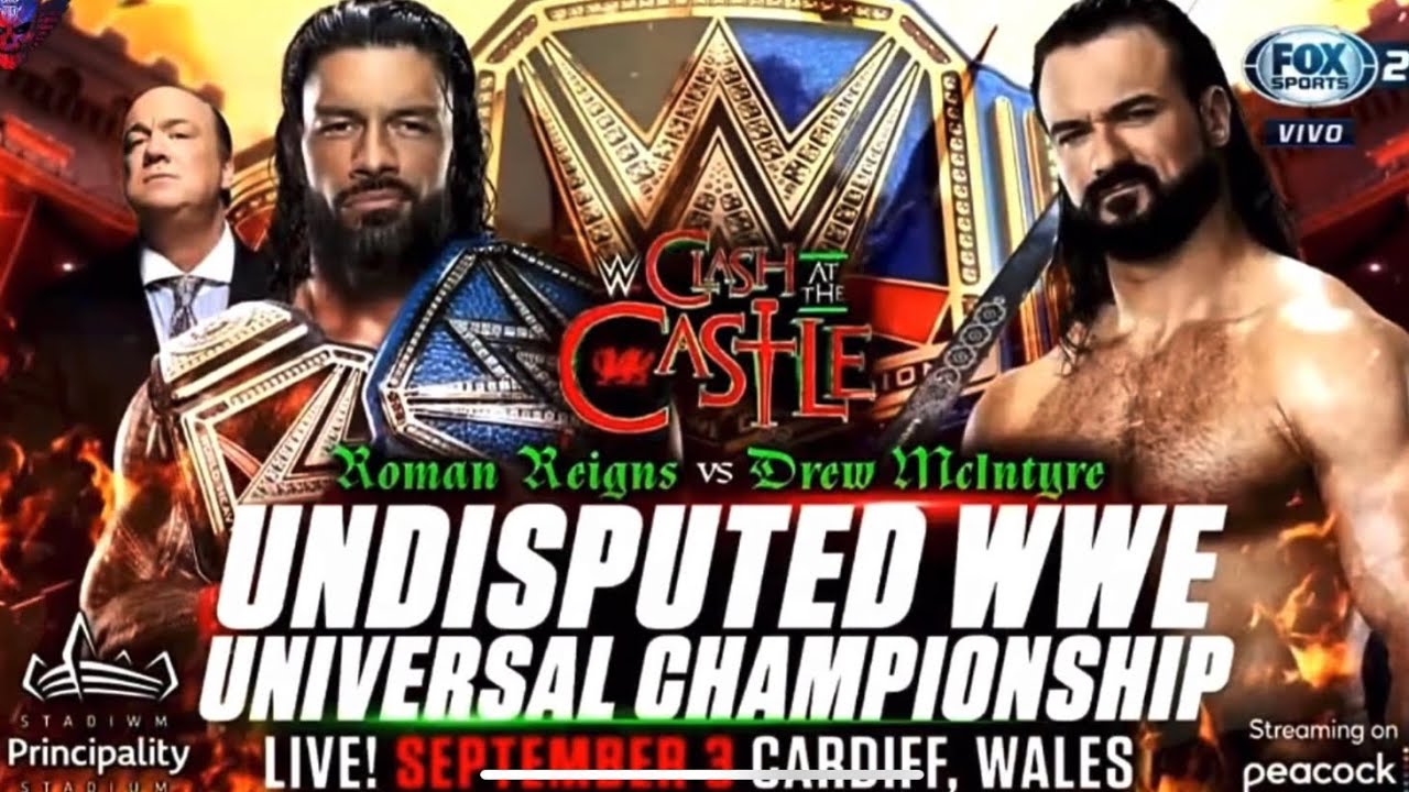 Roman Reigns vs Drew McIntyre Clash At The Castle Custom Promo!