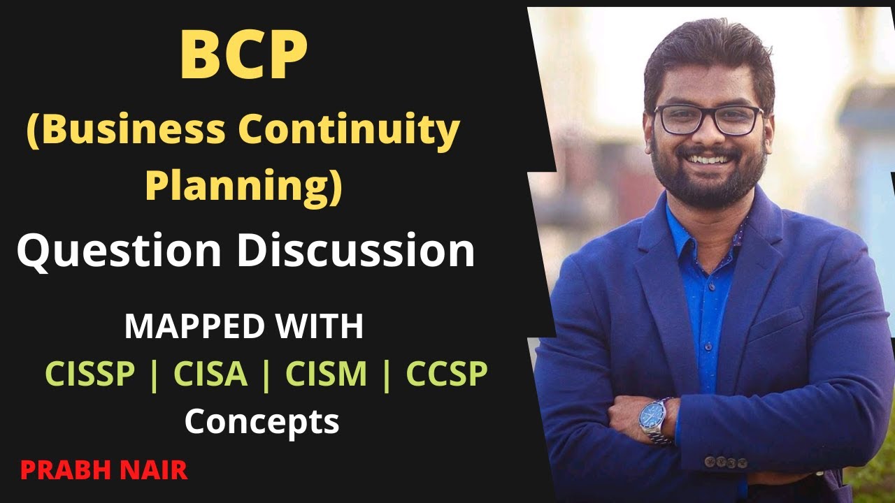 BCP BIA Questions for CISSP, CCSP, CISM, CISA