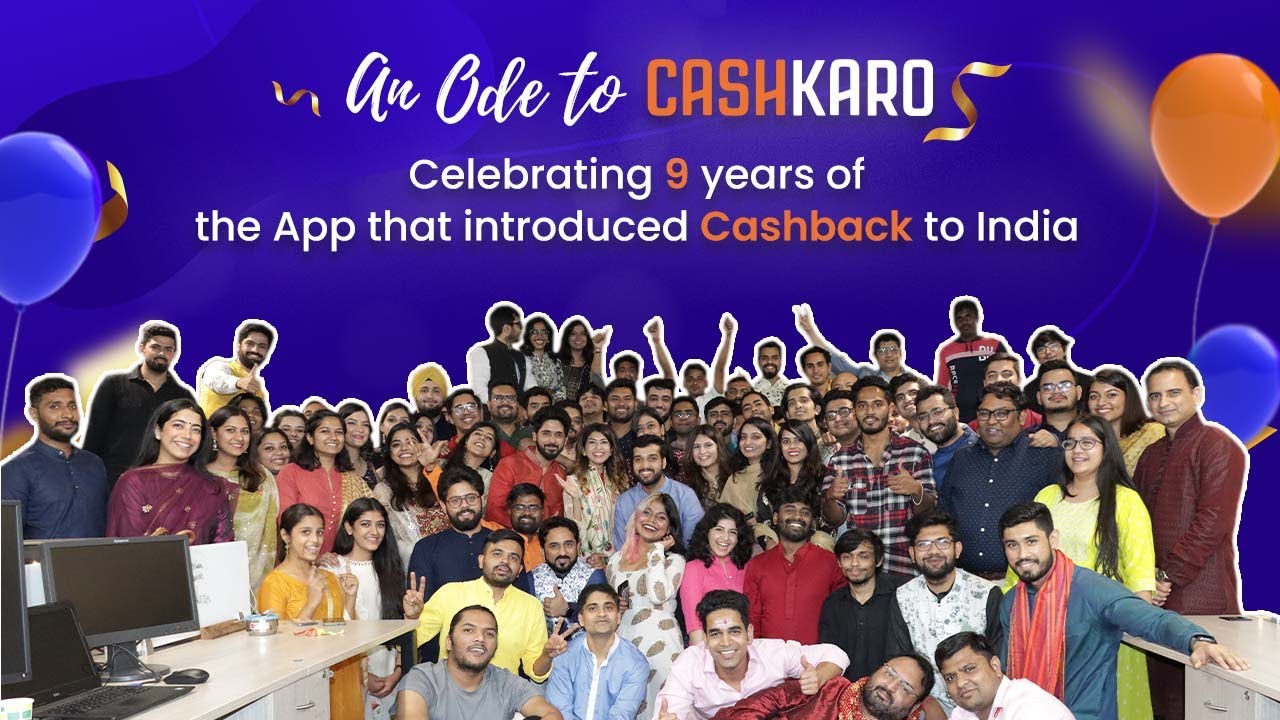 An ode to CashKaro | CashKaro's 9th Birthday