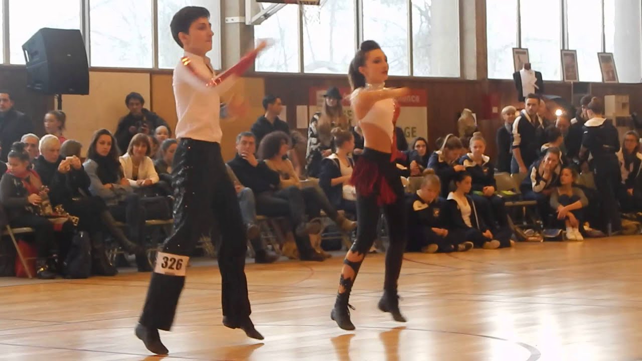Rock acrobatique Pierre-Louis & Capucine 18/01/14