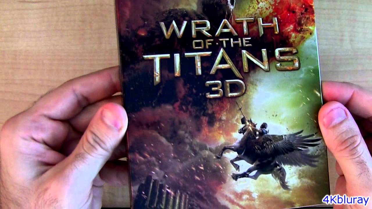 Wrath of the Titans 3D blu ray Unboxing Review Mirror Mirror blu-ray update