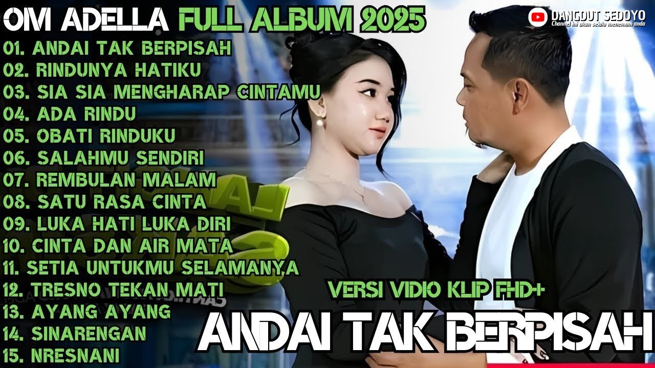 Andai Tak Berpisah - Rindunya Hatiku || Difarina Ft Fendik || Dangdut Sedoyo Full Album Terbaru 2025